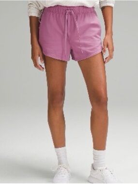 lululemon athletica Mauve Pink Drawcord Athletic Shorts